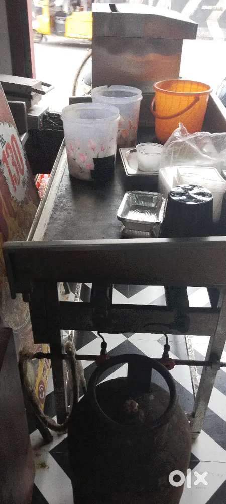 Commercial 4ft x 2ft Steel dosa kal only 2 days used 18000 fixed