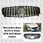 Mercedes Benz W176 A Class GTR Grill Black Colour