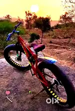 Sky rider Fat buke 26 inch tyre red colour