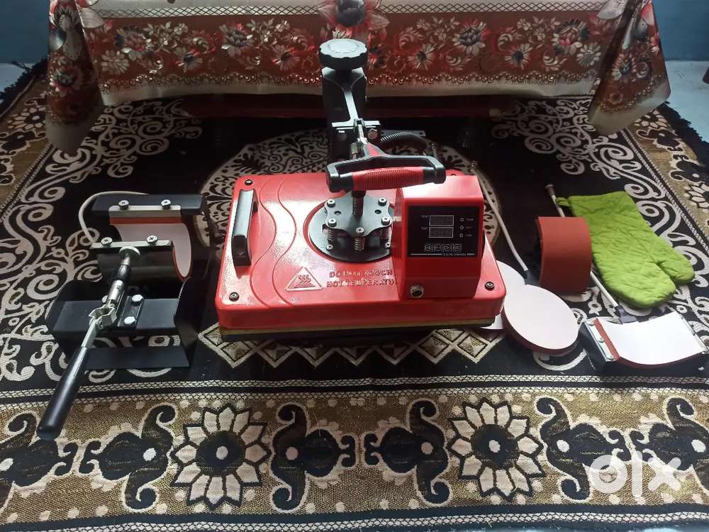 All-in-One Sublimation Heat Press Combo  Brand New + Free Items