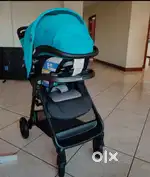 Sparingly used Stroller with car seat