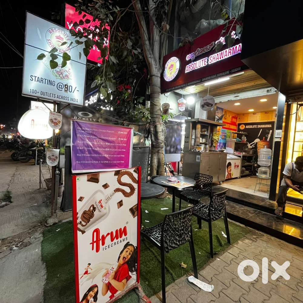 Well equipped Shawarma Outlet