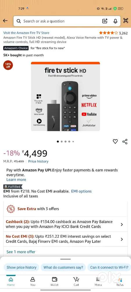 Fire stick brand new