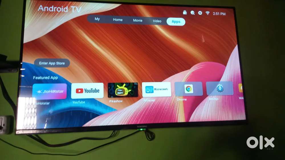 Samsung Android TV 46 ich (109cm)- with 1 year warranty