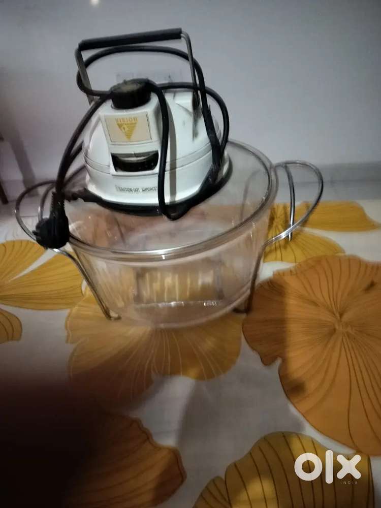 Turbo connection oven, griller made of toughened glass