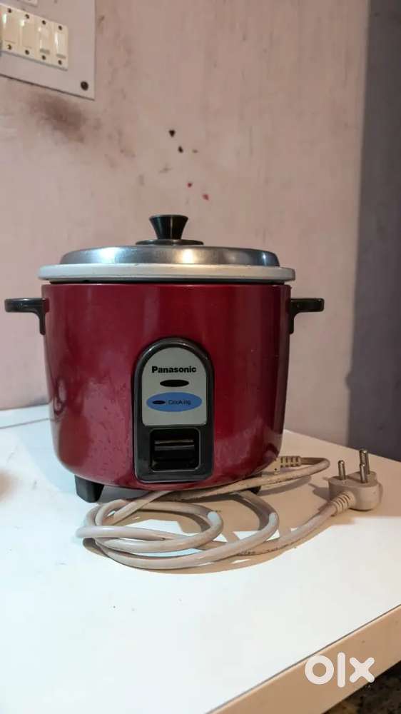 Panasonic 1L rice cooker and steam iron box