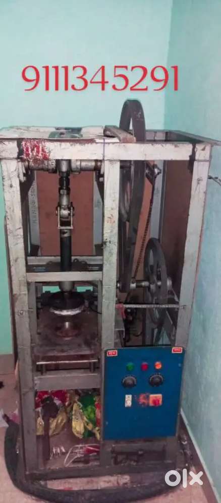 Paper dona plate machine