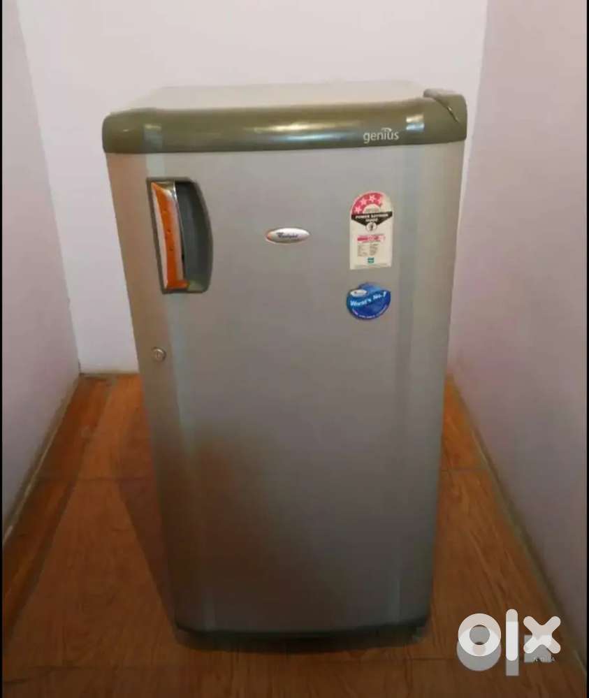 Whirlpool genius single door  Grey colour 190 litre built stabilizer