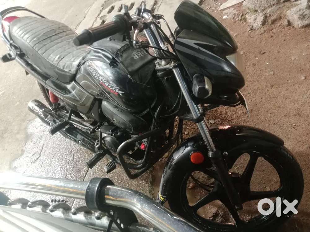 Hero passion pro 15modal self start but no working battery all in one