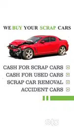 We buy scrap, outdated and old cars at best rates