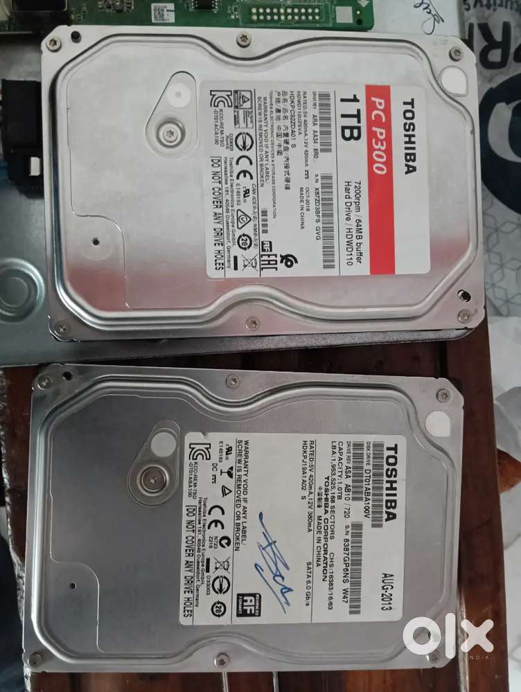 1 tb HDD good condition