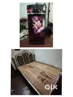 Samsung 192L Fridge / Steel Bed.