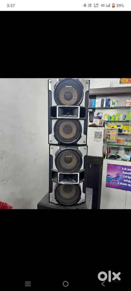 Sony speaker model  GzR  888 d.160 wats 4 ohm good