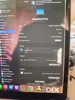 Macbook pro 256gb /8gb