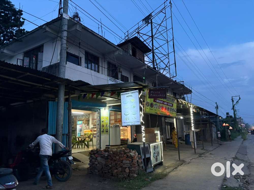 1 storied building with land in NH29