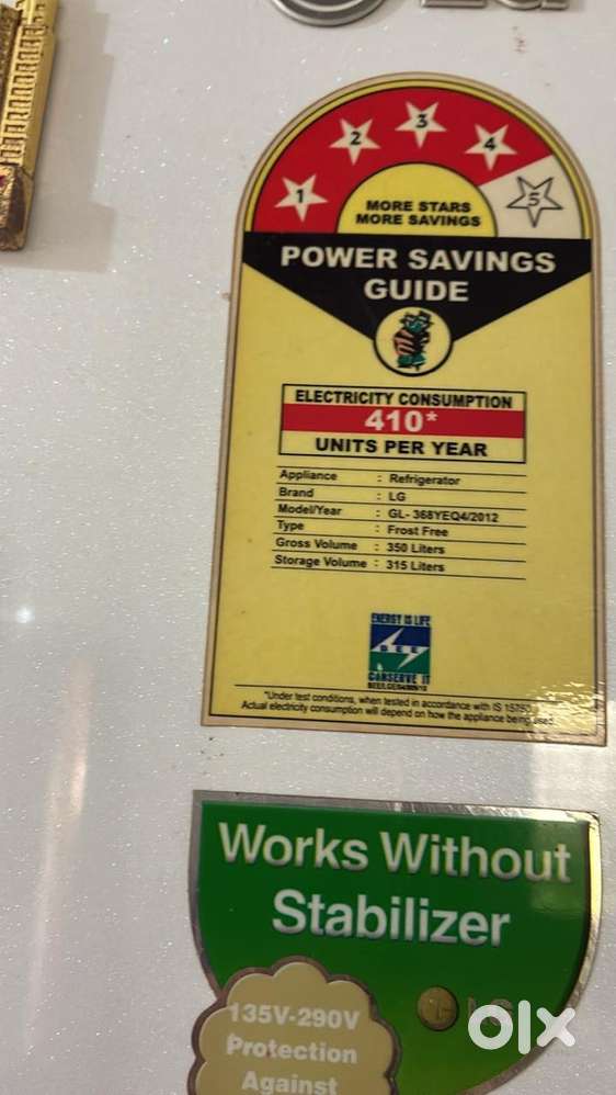 LG fridge 315 ltr