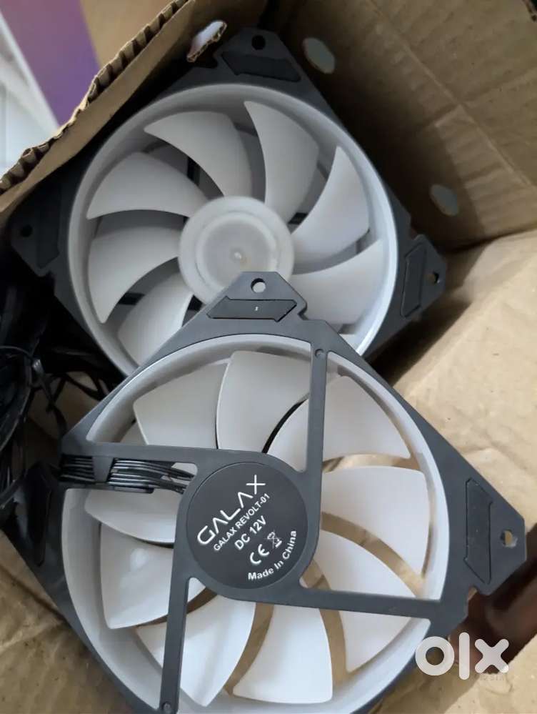 4 x ARGB Galaxy Revolt - 01 fans for 1500/- shipped.