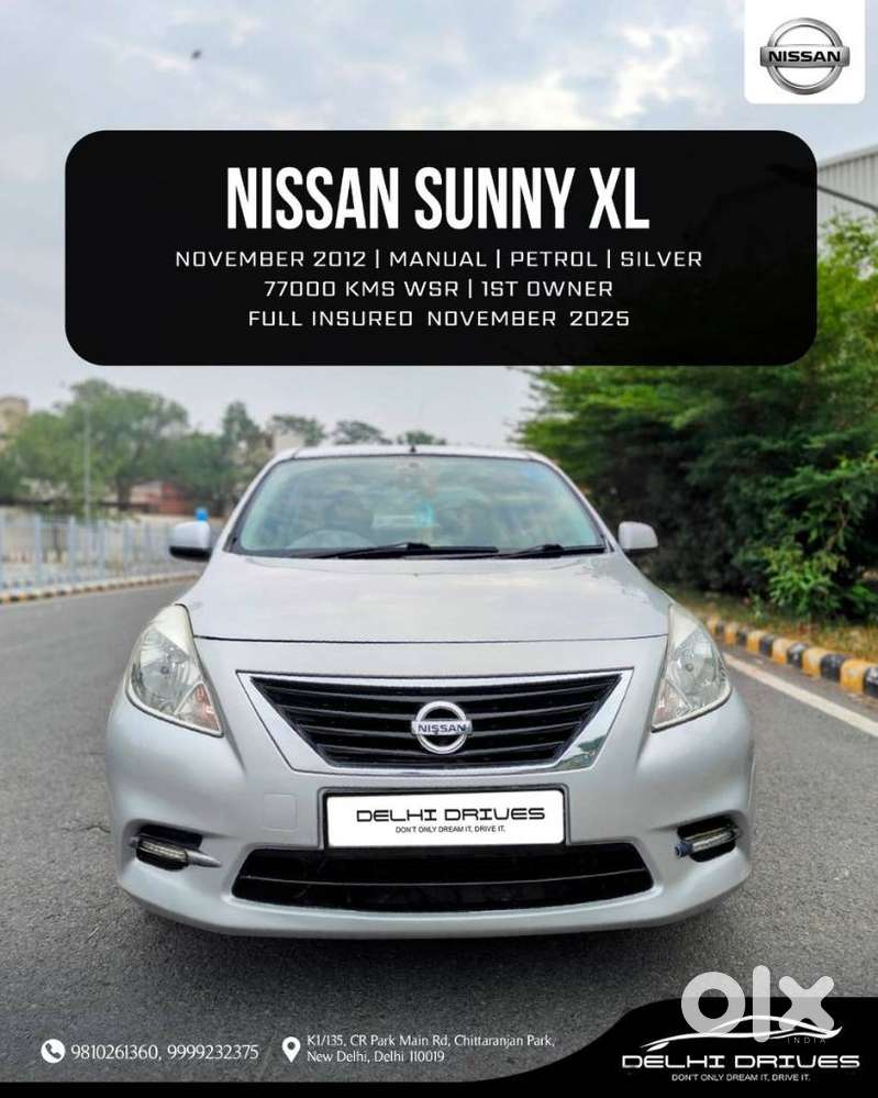 Nissan Sunny XL Petrol, 2012, Petrol