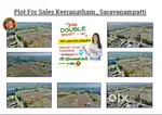 Plot for sale Keeranatham, Saravanampatti nearby  CHIL SEZ IT Park