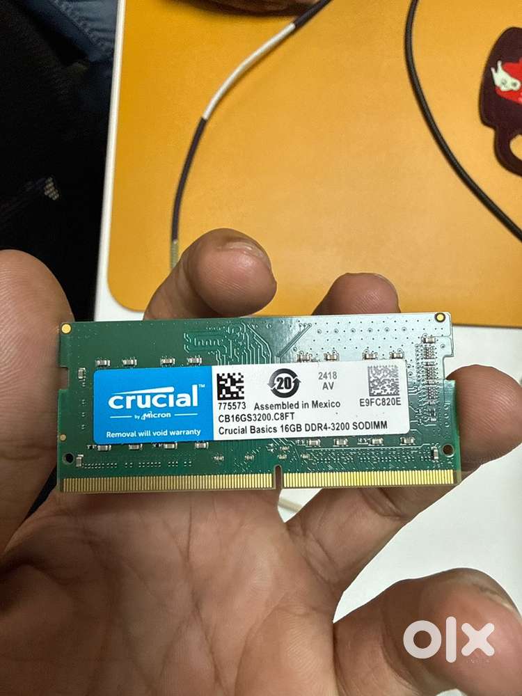 16gb ddr4 crucial ram new