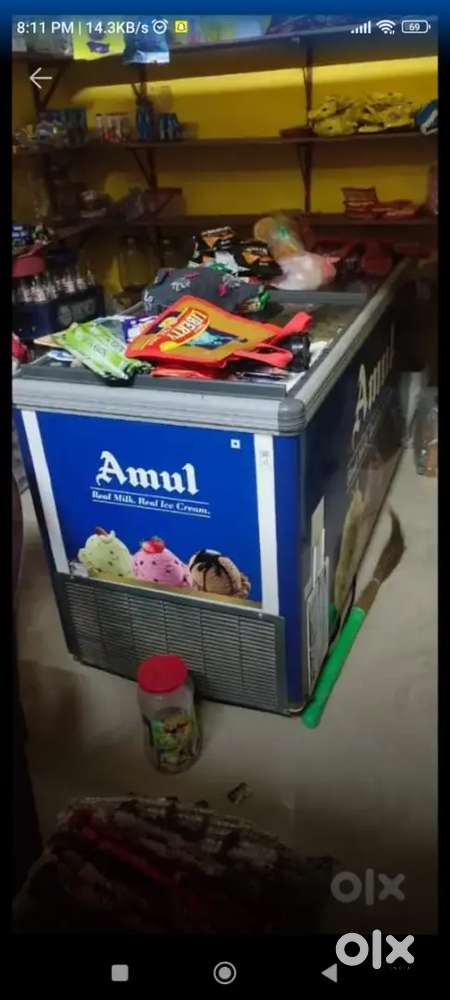 Glass freezer and deep freezer