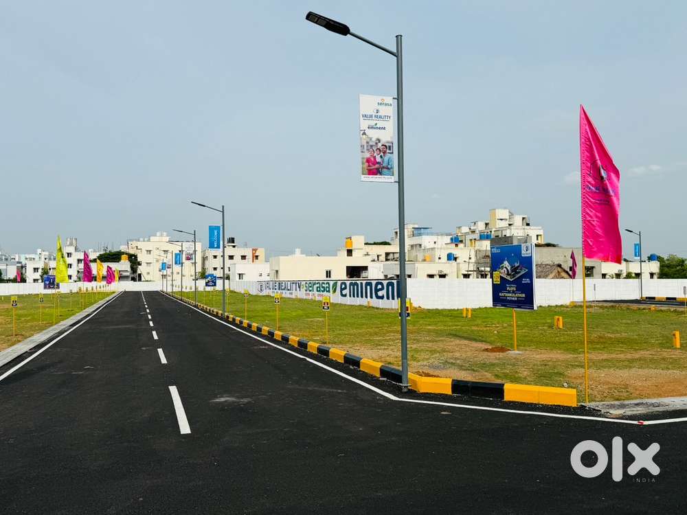 Kattankulathur( Potheri) Near By SRM University DTCP RERA PLOTS
