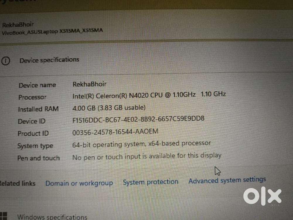 Brand new unused laptop