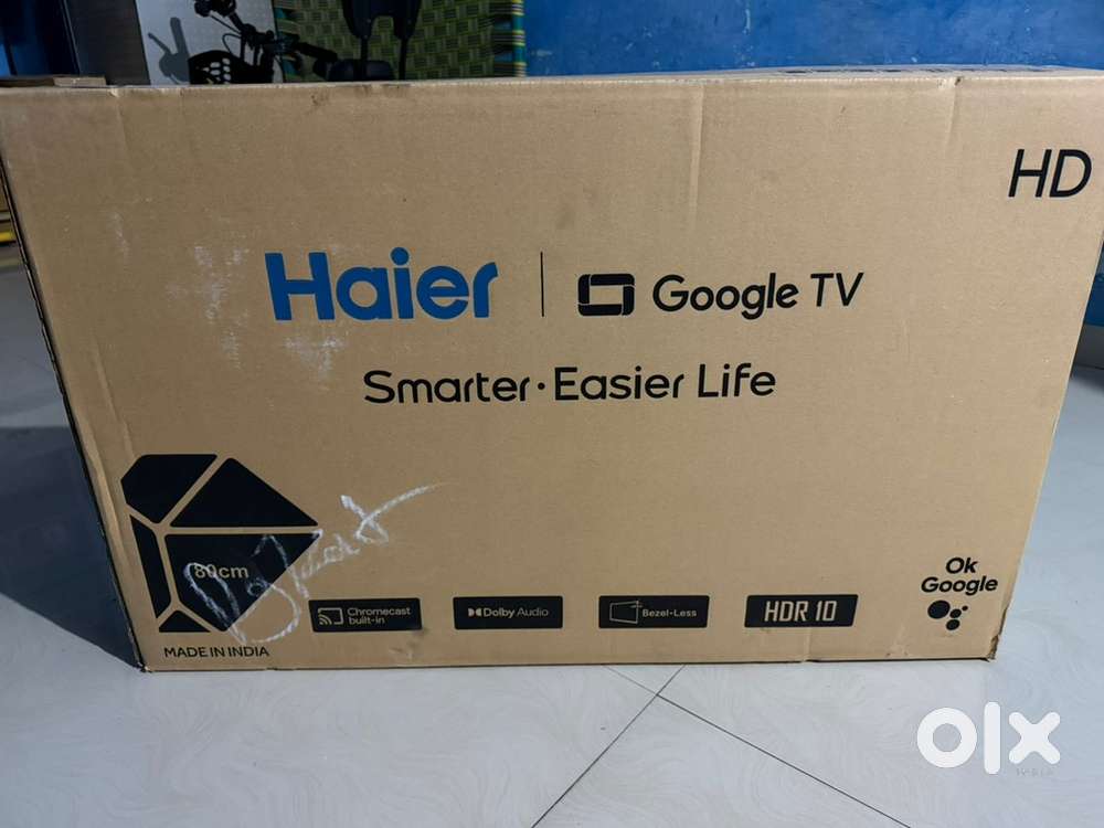 New Seal Packed Haier Google TV 32inch