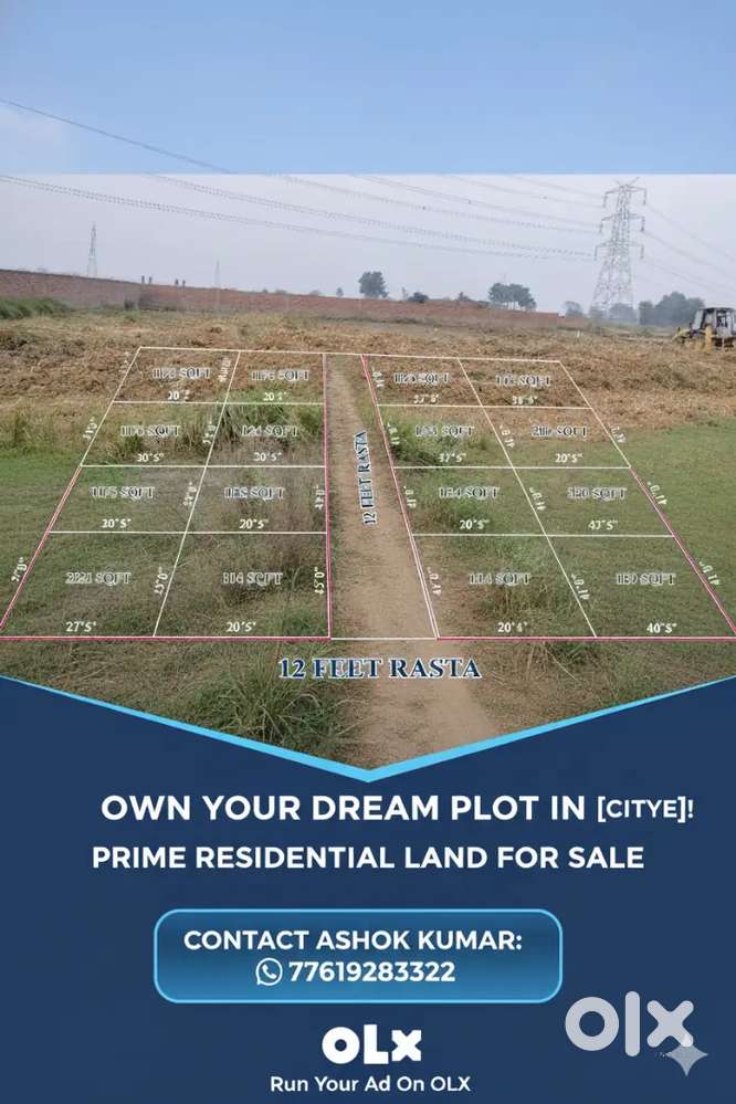All plot size are 1200 square feet