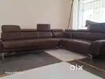 Large Sofa, Wooden Table, 1 Single Bed & Storage Unit
