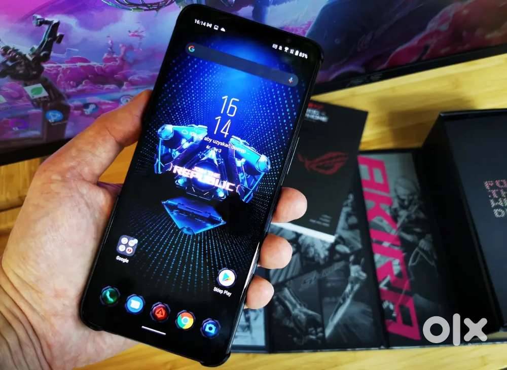 Asus rog 5s (16/256) full gaming  mobile
