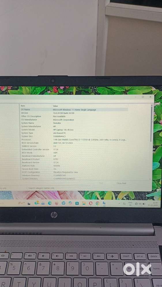 HP 14s 11th Geni3 Laptop 8Gb Ram,SSD Windows 11 - Excellent Condition