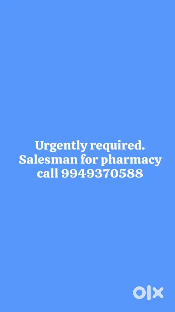 Salesman for medical