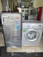 Whirlpool genuis grey colour single door refrigerator , LG front load