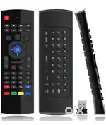 Mouse + DELL keyboard + Android Remote = rate in description.