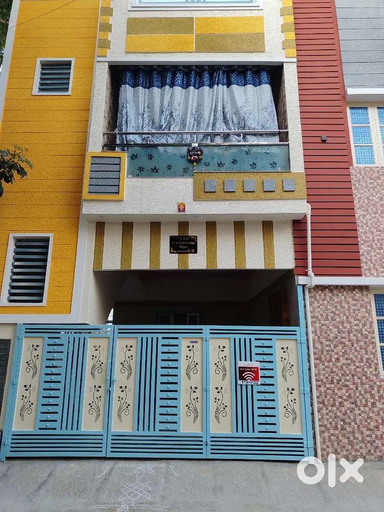 Newly constructed 2BHK for rent with battery backup and cctv
