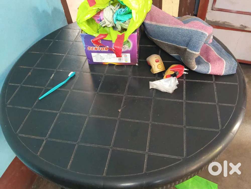 Almira and dinner table