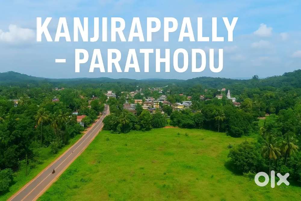 10-Cent Residential Plot for Sale in Kanjirappally/200m from K.K. Road