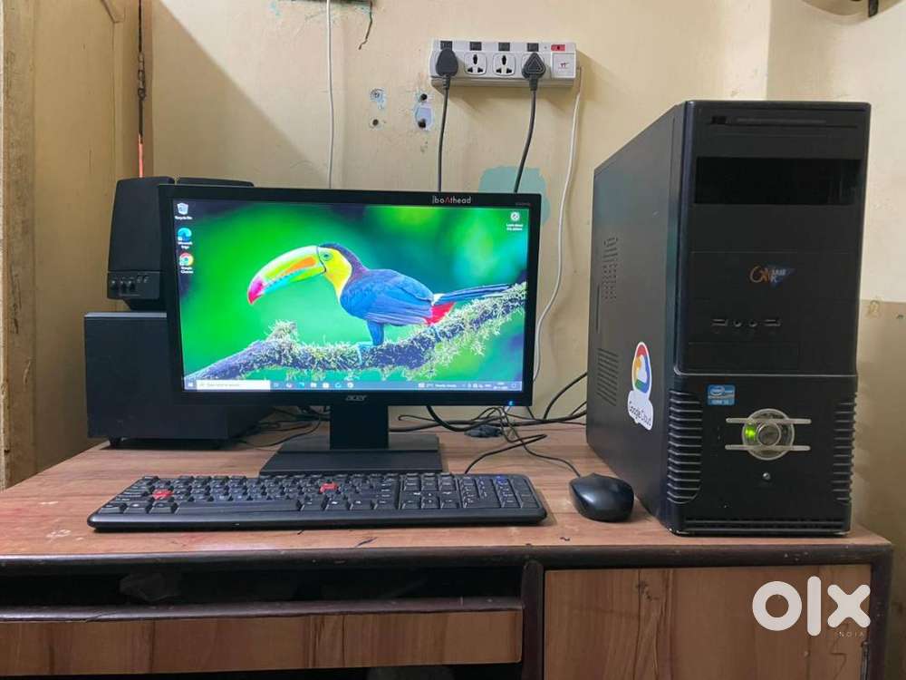 Full PC Setup with 19.5 LED Monitor – Intel i3, 4GB RAM, 500GB HDD