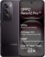 Oppo reno 12 pro 8/256 display back panel kharab hai