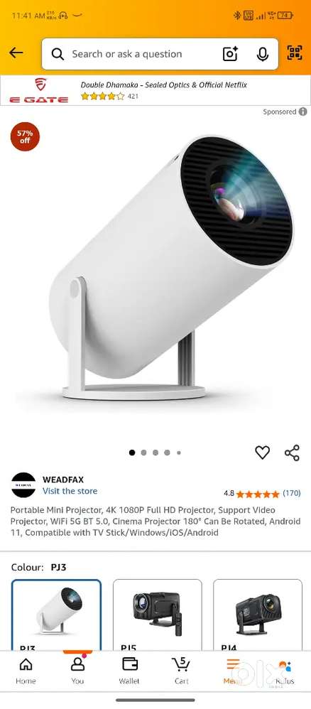 Projector android new