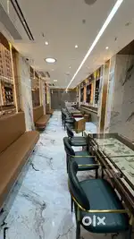 1361 Sqft Ready Setup Jewellery Showroom On Rent at South Bopal