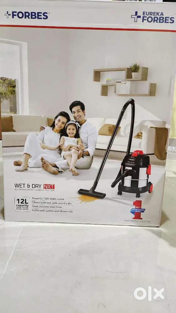 Eureka Forbes wet & dry NXT vacuum cleaner NEW