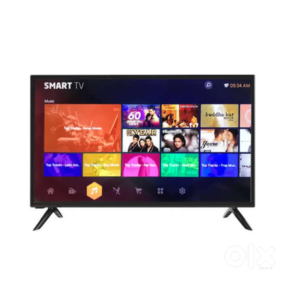 43 inch smart android frameless brand new led tv with 600 free channel