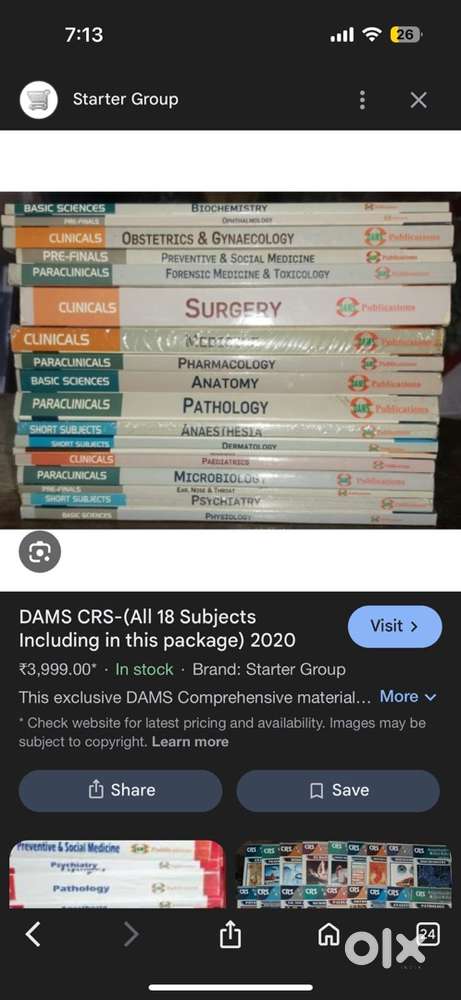DAMS NEET PG PREPARATION MATERIAL