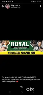 Gents Hair Cutting Staff.