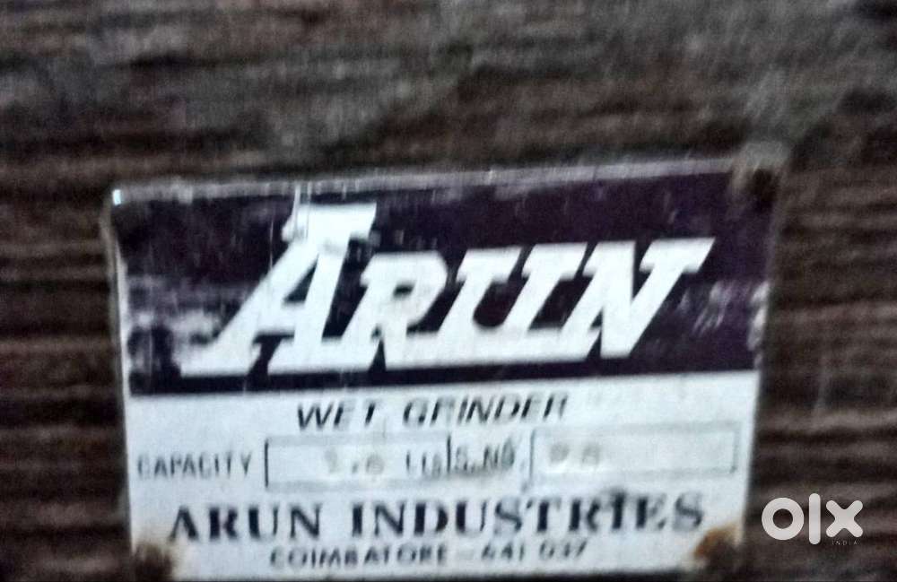 Arun industries wet grinder _ 2ltr