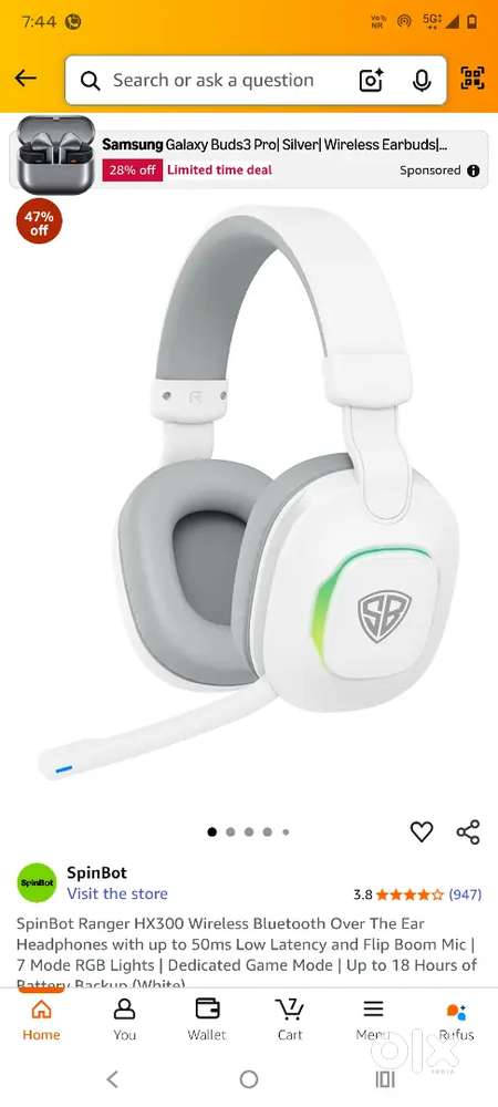 Headphone SpinBot Ranger Hx300