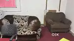 Old soft sofa set