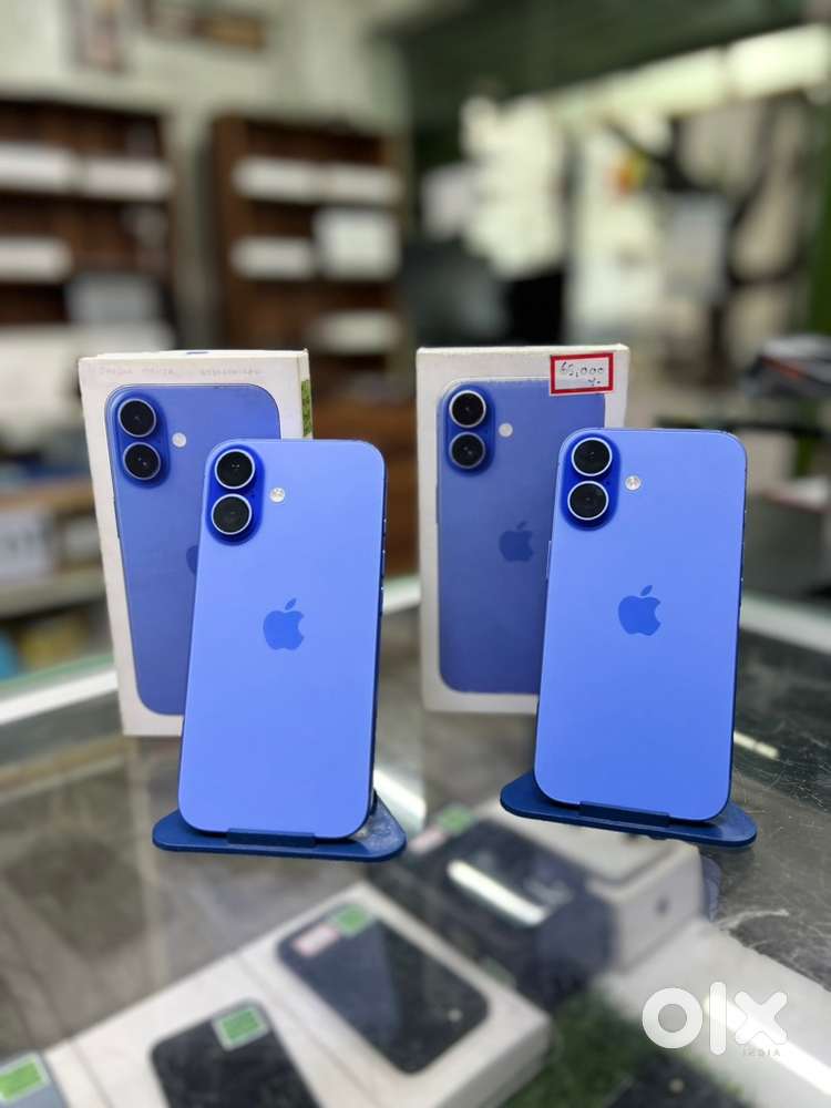 Iphone 16 ultramarine 256GB FULL KIT A+ Condition